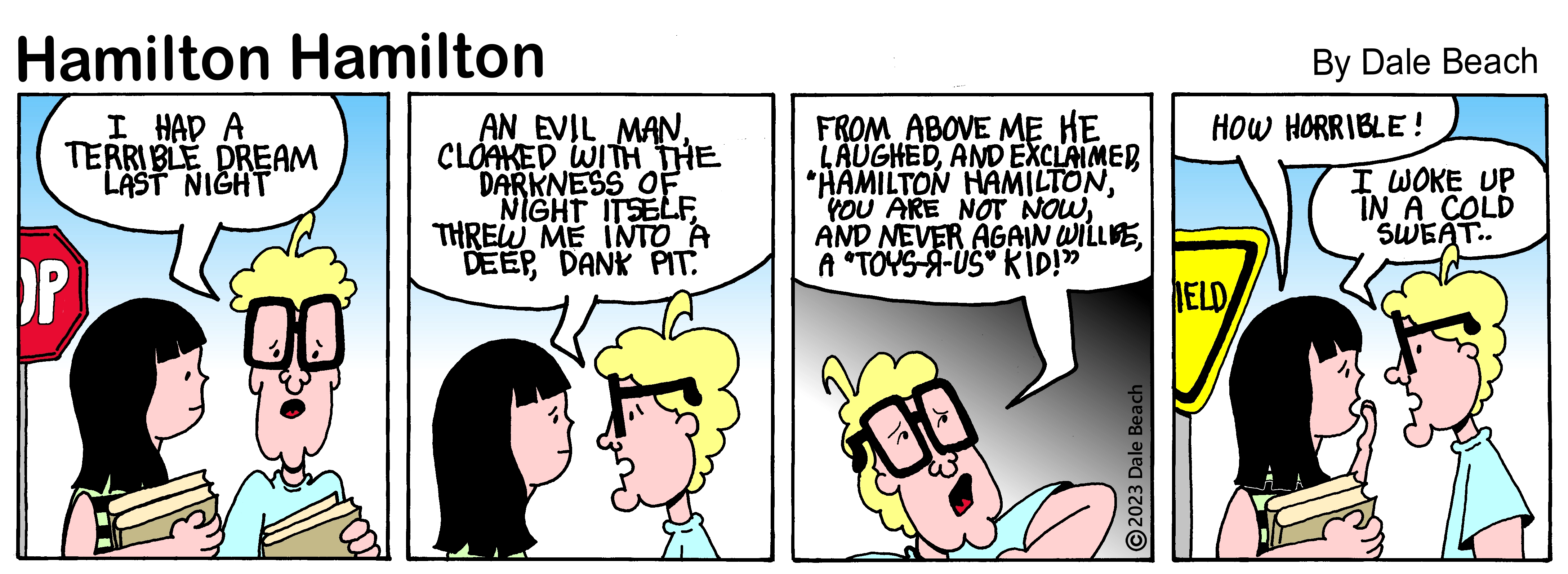 Hamilton Hamilton cartoon strip