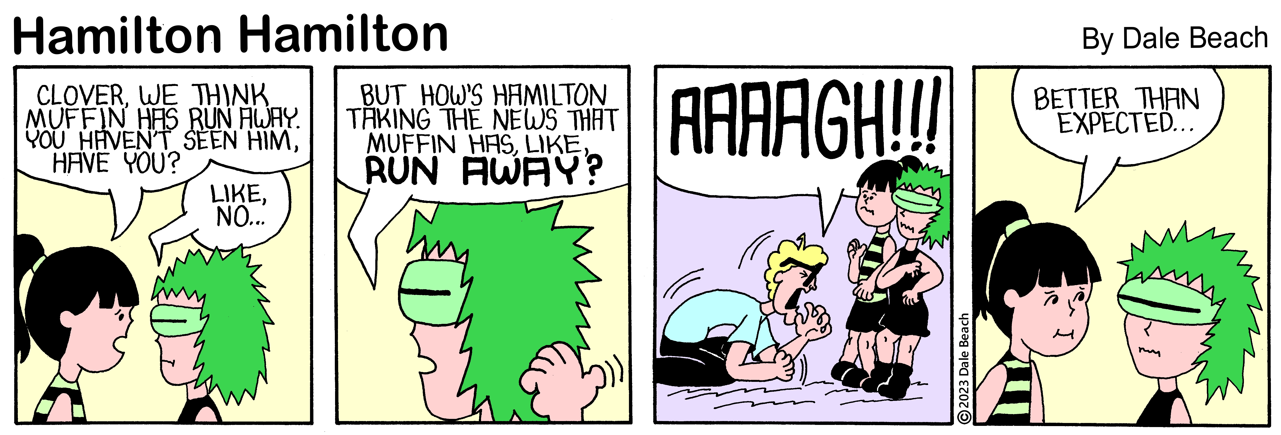 Hamilton Hamilton cartoon strip